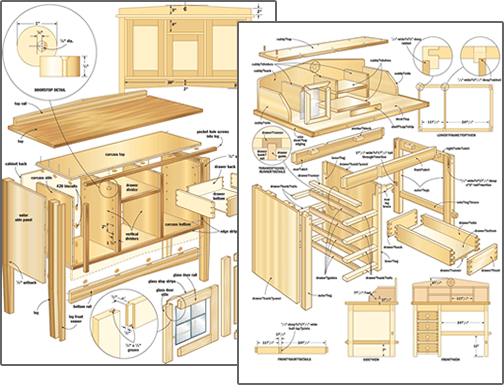 Small woodworking workshop layout plan for organizing tools and project space